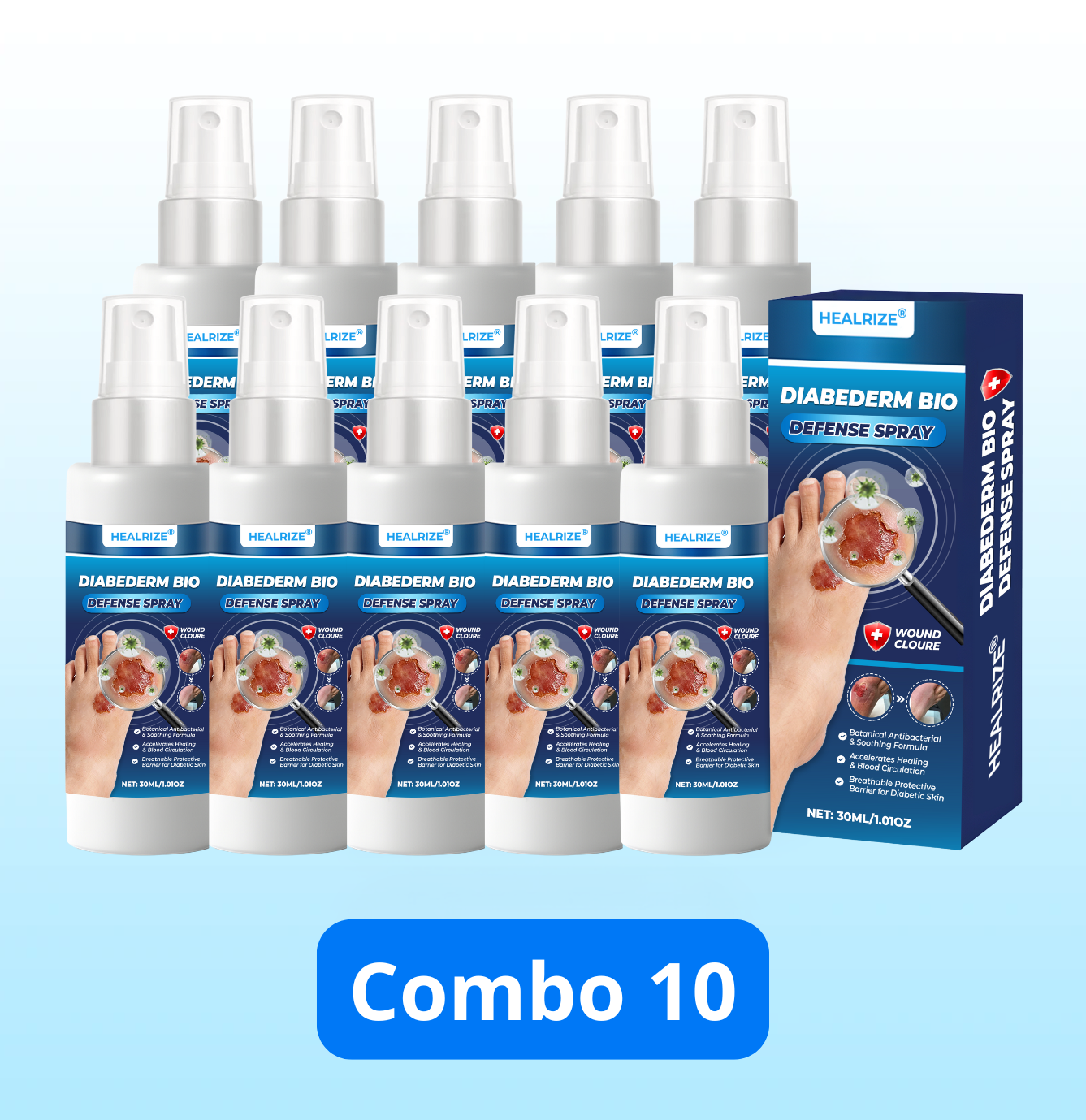 HEALRIZE® DIABEDERM BIO-DEFENSE SPRAY (upsell Carol)