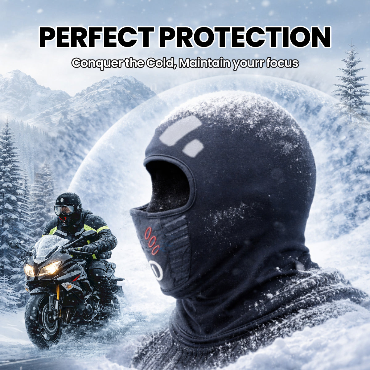Winter Warm Anti-Haze Balaclava Full Face Mask