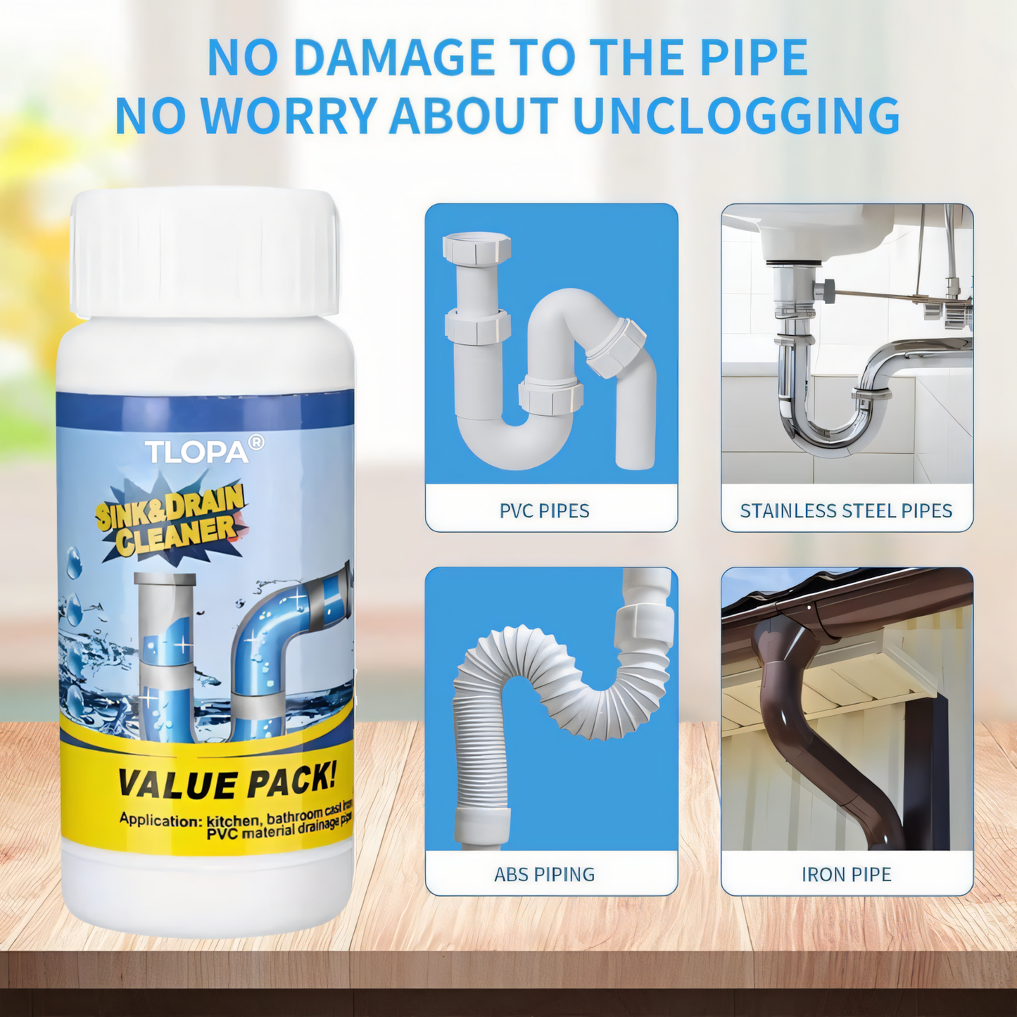 TLOPA® Sink & Drain Cleaner