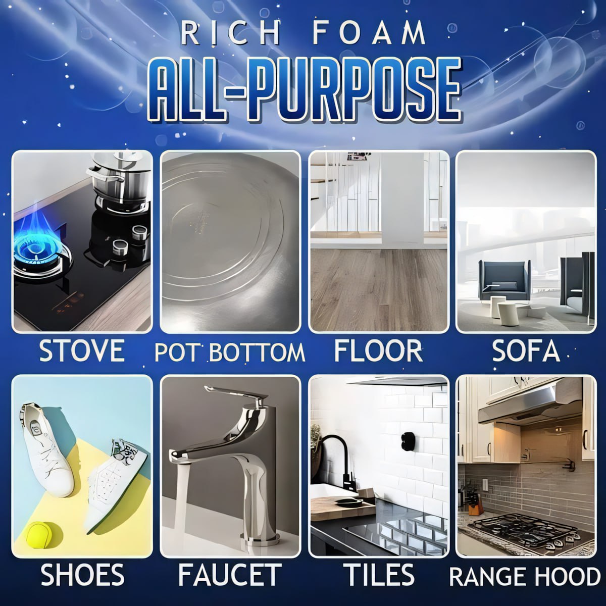 LIMITED TIME SALE OFF 60% 🔥 Tlopa® Multi-Purpose Foam Spray Cleaner