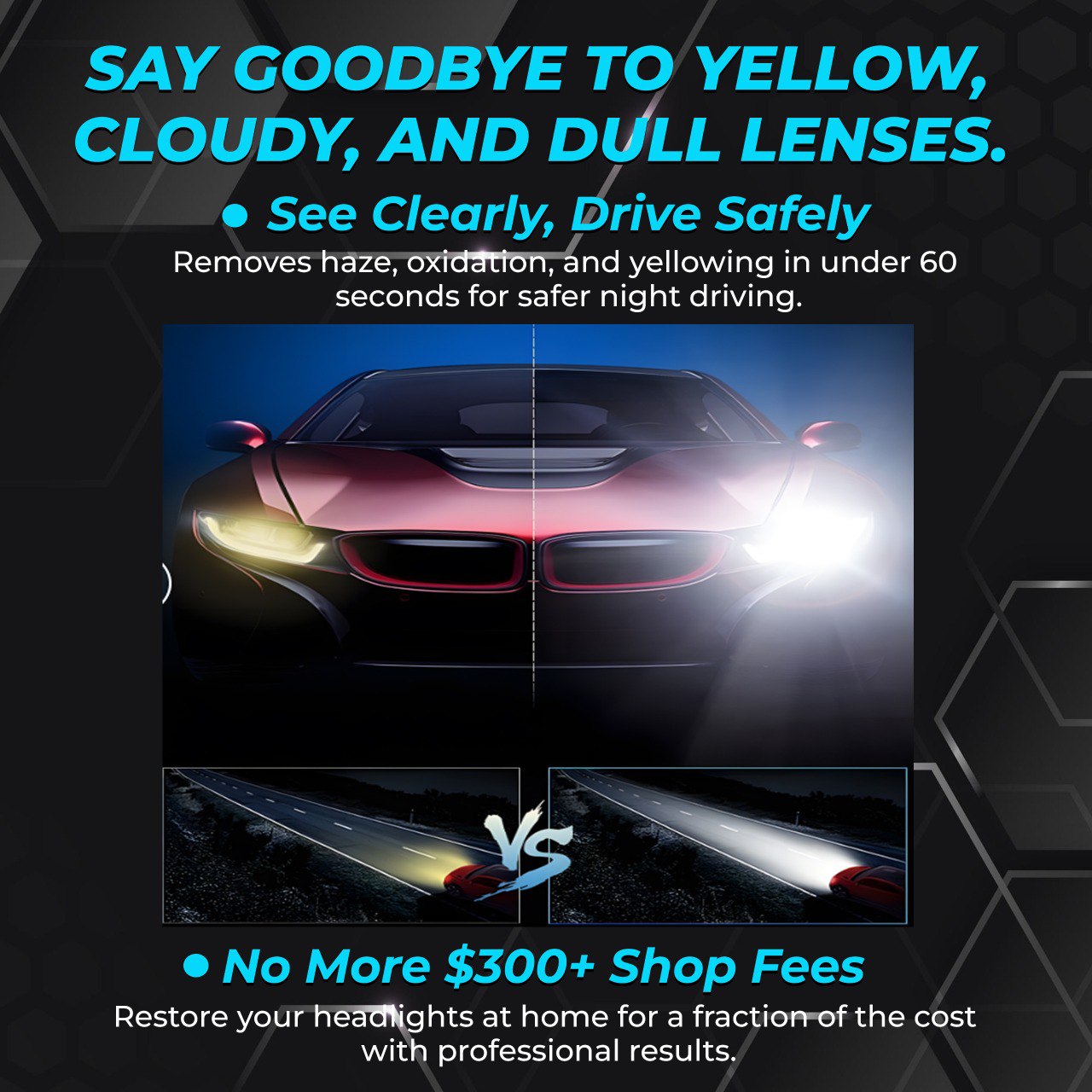 đ„NEWEST VERSION : 60% SALE OFFđ„TLOPAÂź Automotive Headlamp Refurbishment Kit