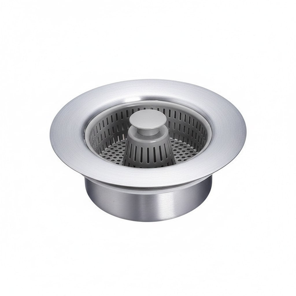 Trilumia® Upgraded 3-in-1 Kitchen Sink Drain Strainer