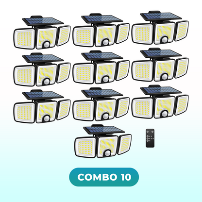Billhol® Solar Outdoor Light with PIR Motion Sensor & 3 Lighting Modes