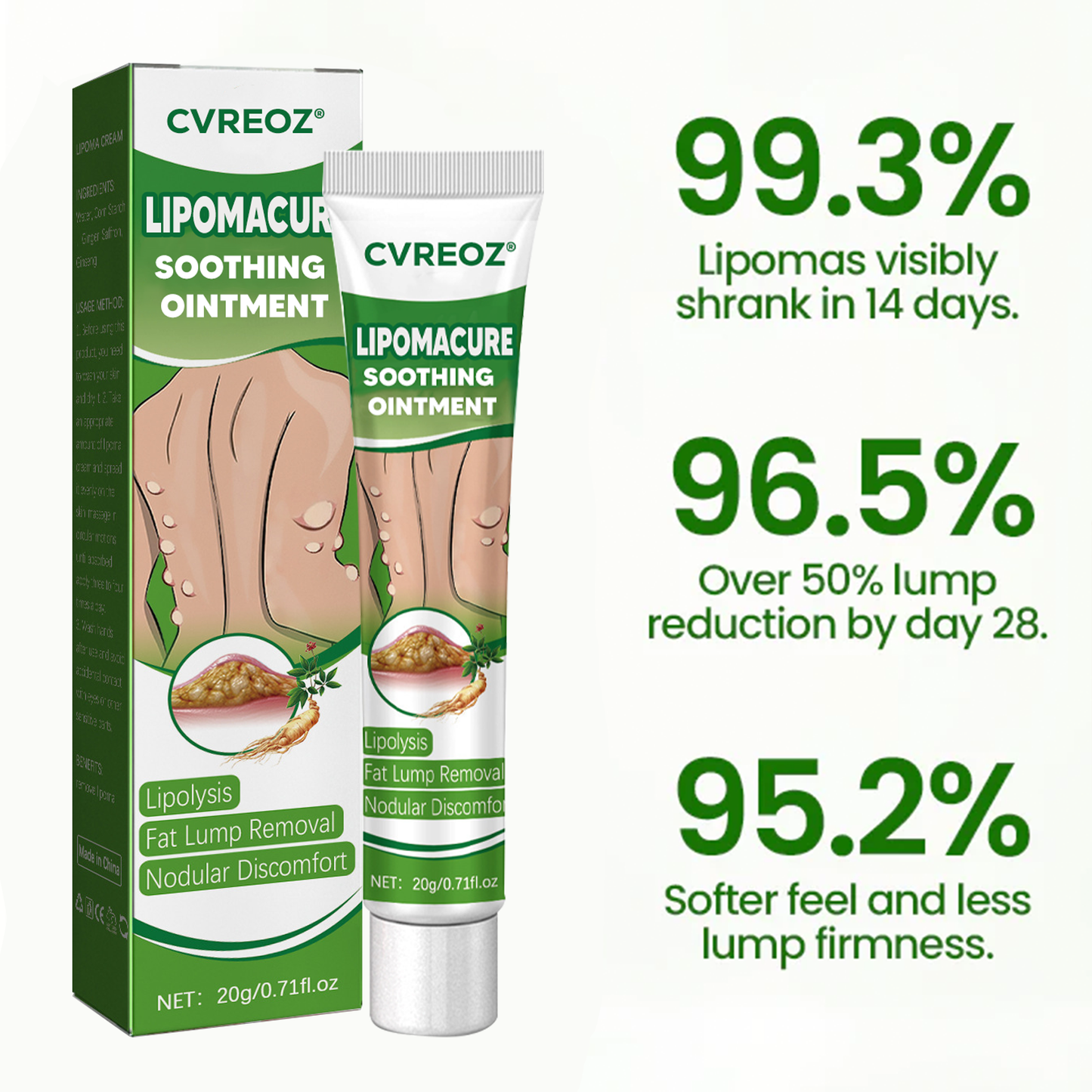 ⏰Last Day Promotion: 60% OFF🔥 Cvreoz® LipomaCure Soothing Ointment