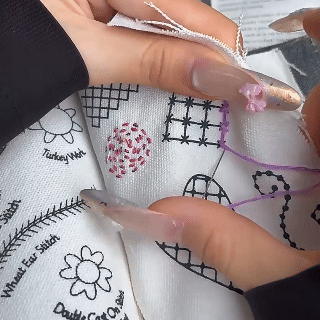 New Year's Special Offer 💝 Trilumia® All-Scenario Embroidery Stitch Book Kit