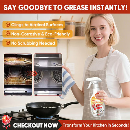 🎉Flash Deal: 60% OFF TODAY🔥 Trilumia® Heavy-Duty Kitchen Degreaser Foam Cleaner