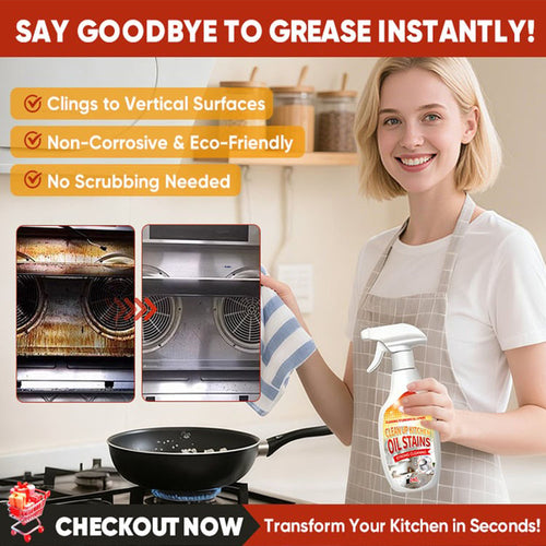 🎉Flash Deal: 60% OFF TODAY🔥 Trilumia® Heavy-Duty Kitchen Degreaser Foam Cleaner