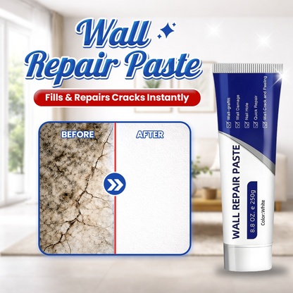 🔥FLASH SALE: 60% OFF + FREESHIPPING🔥Wall Repair Paste 🏆x10 Stronger Hold