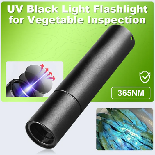 TLOPA® UV Black Light Flashlight for Vegetable Inspection🔥NEWEST VERSION: SALE 60% OFF⏰