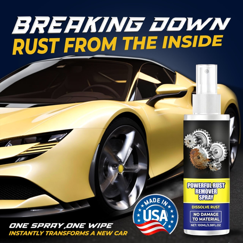 Powerful Rust Remover Spray For Cars (upsell Carol)
