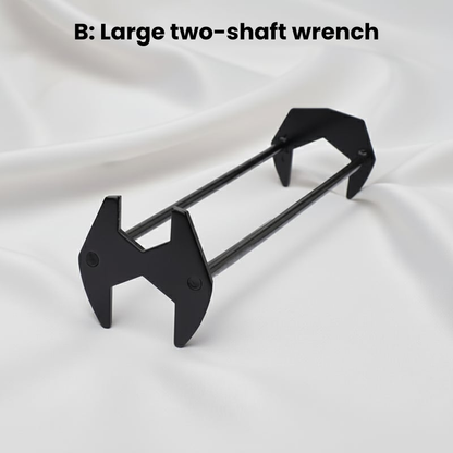 🔥FLASH SALE: 60% OFF + FREESHIPPING🔥TLOPA® Four-Jaw Hex Wrench (2PCS Set) 🌟 Universal Sink & Faucet Installer