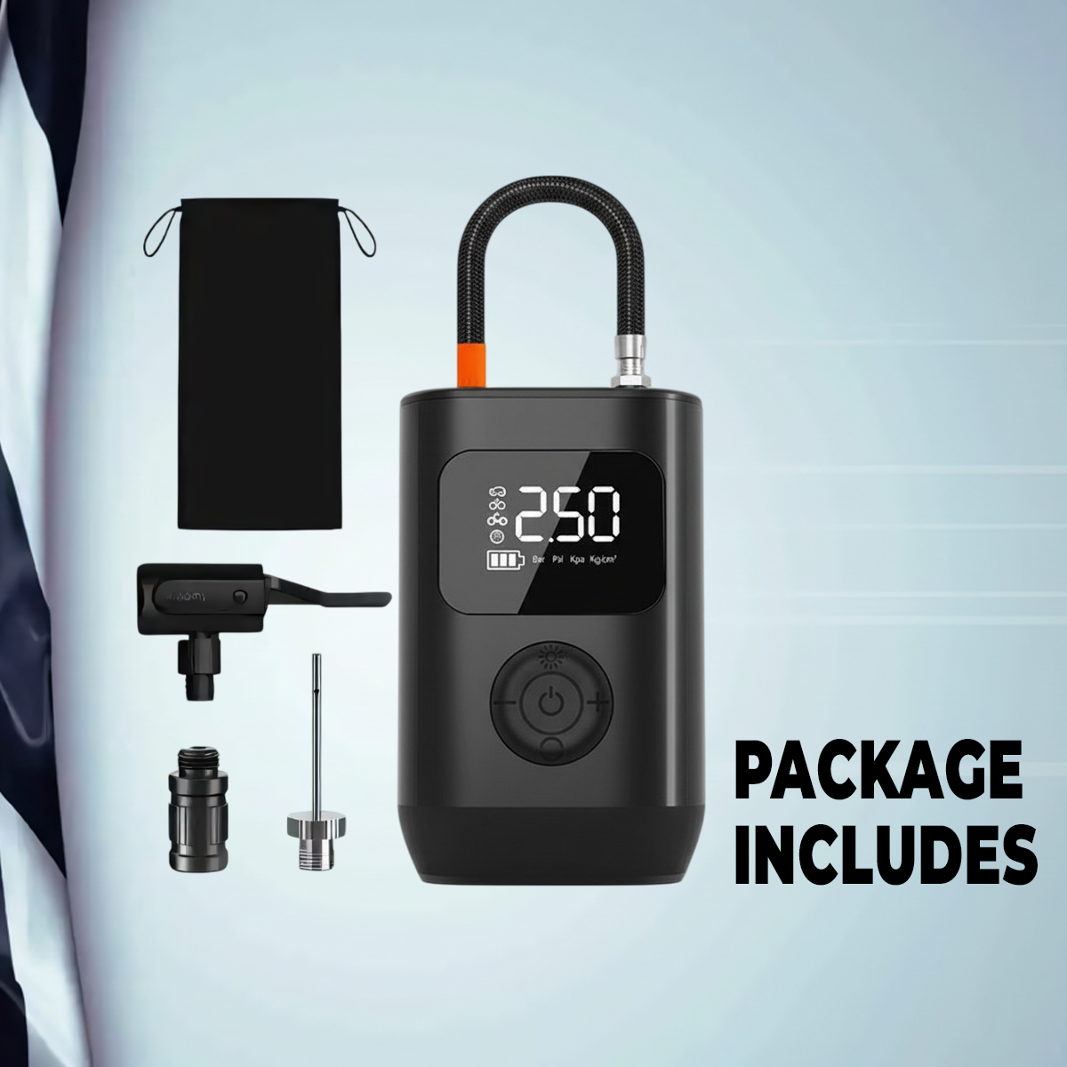 🔥 Last Deal: 60% OFF 🔥 TLOPA® Portable Air Pump for Tire Emergency