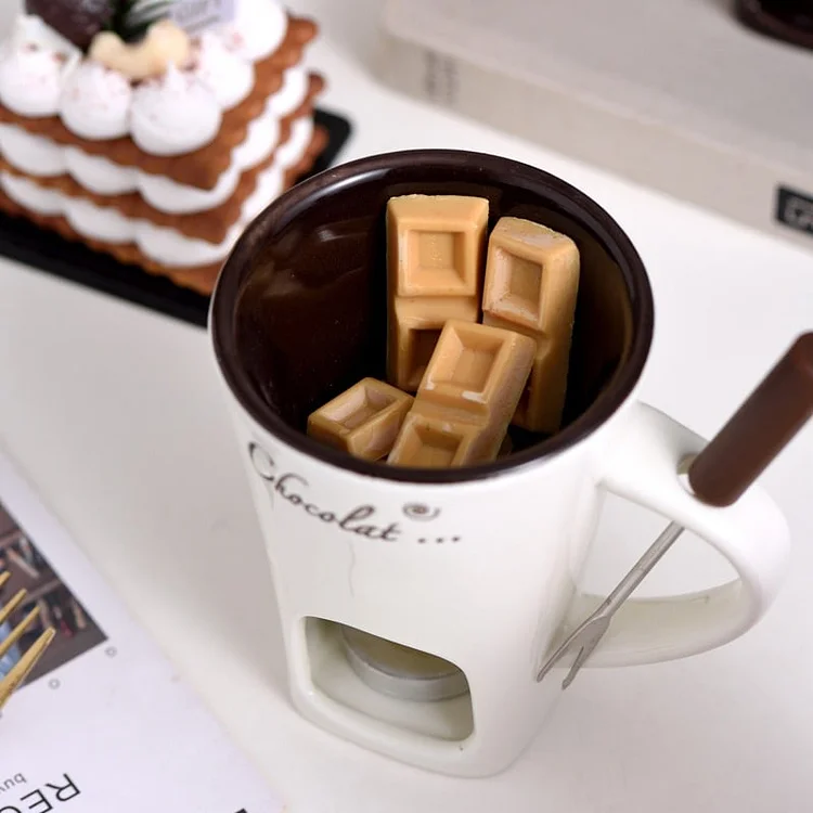 TLOPA® Multi-Functional Ceramic Fondue Mug