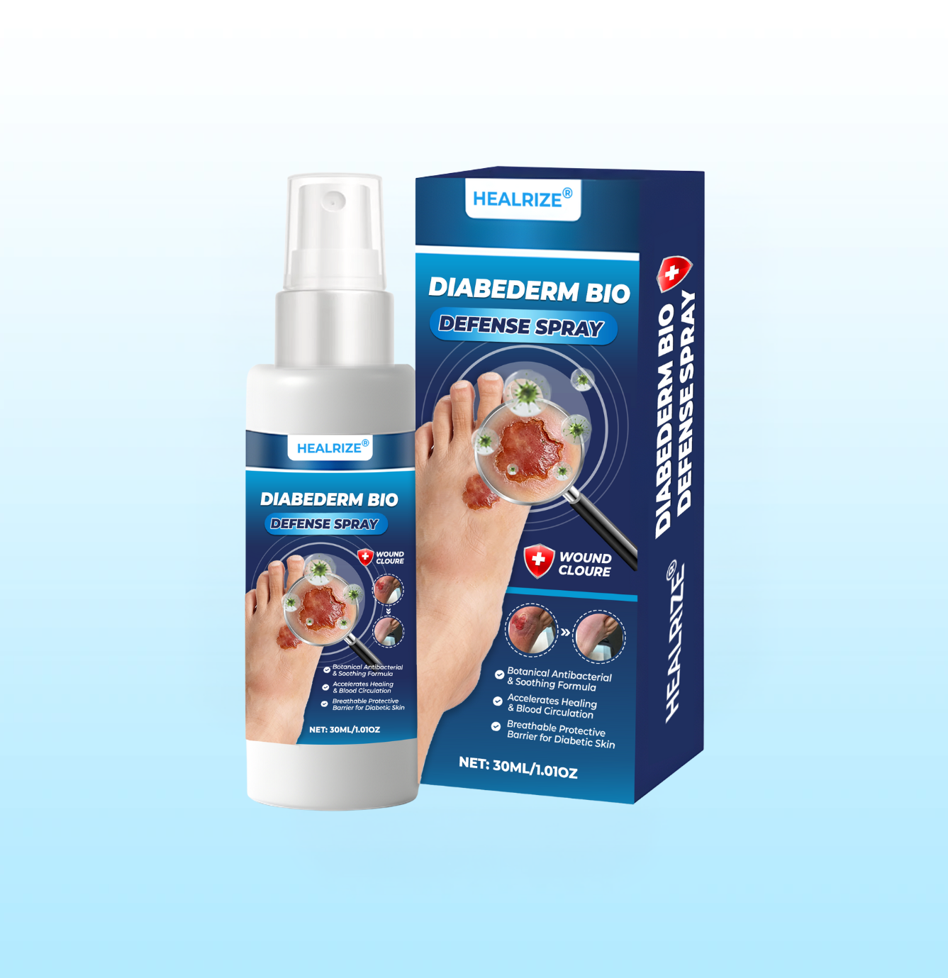 HEALRIZE® DIABEDERM BIO-DEFENSE SPRAY (upsell Carol)