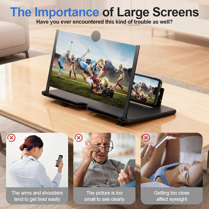 Billhol® Mobile Phone Screen Amplifier Pro