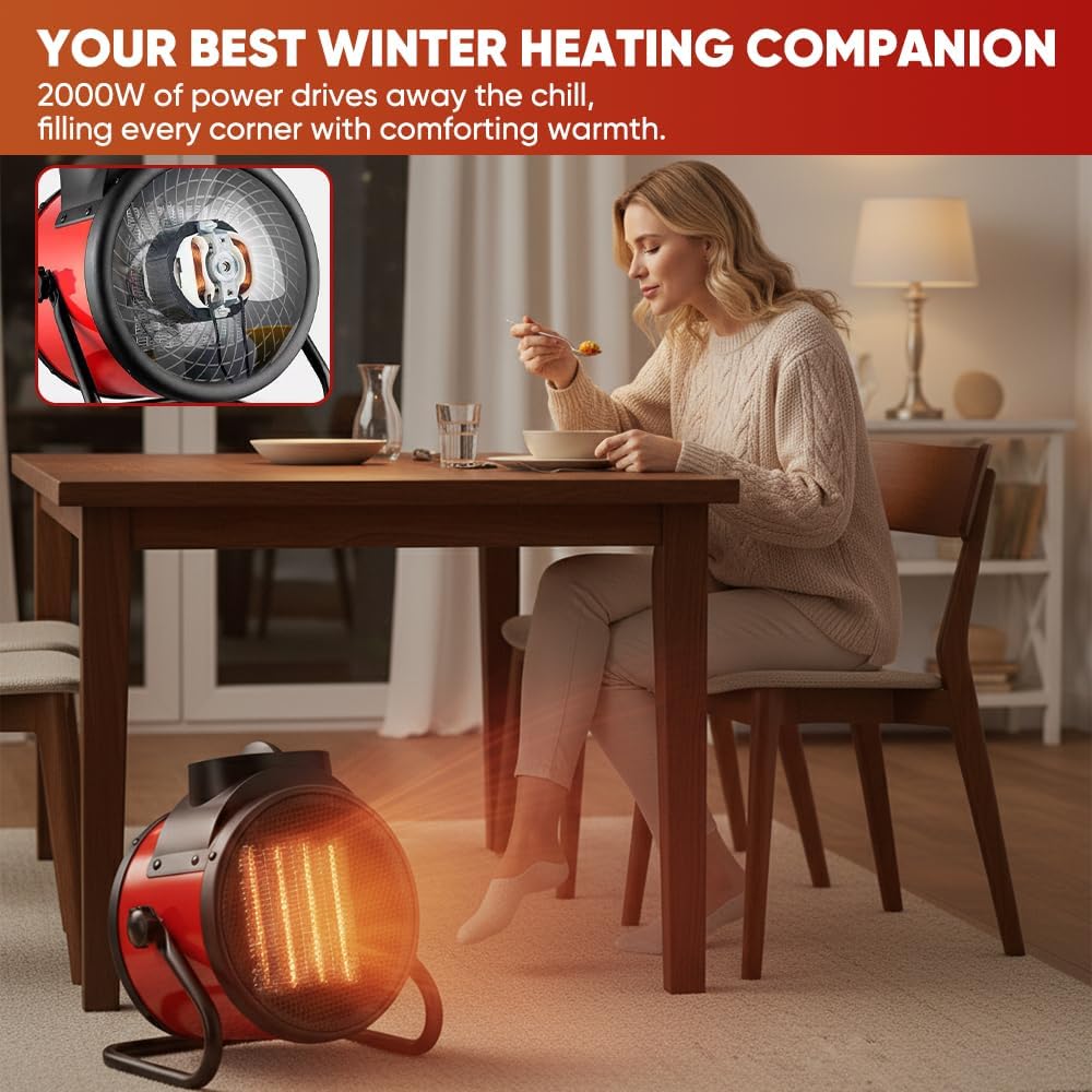 TLOPA® 3000W Powerful Portable Heating Cannon