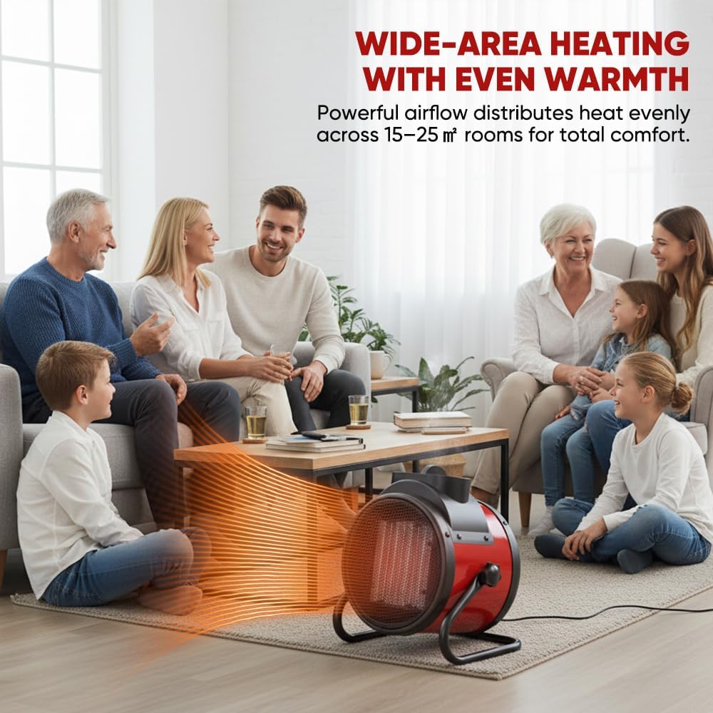 TLOPA® 3000W Powerful Portable Heating Cannon