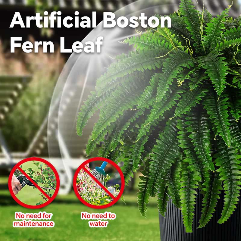 🔥Last Day 75% OFF🌿TLOPA®UV Resistant Lifelike Artificial Boston Fern