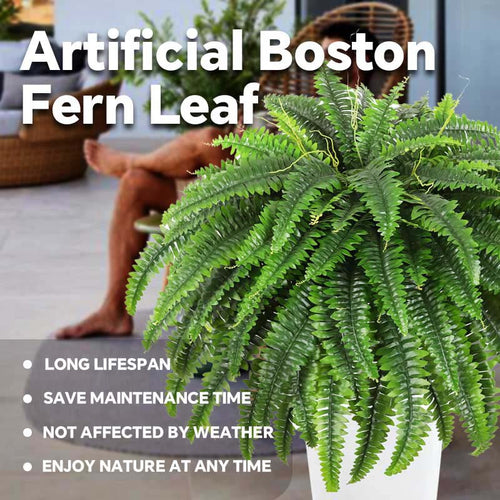 🔥Last Day 75% OFF🌿TLOPA®UV Resistant Lifelike Artificial Boston Fern