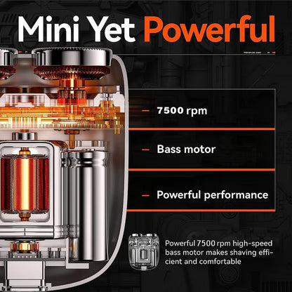 💥 Up to 55% OFF + Free Shipping ✨ TLOPA® Portable Electric Travel Shaver