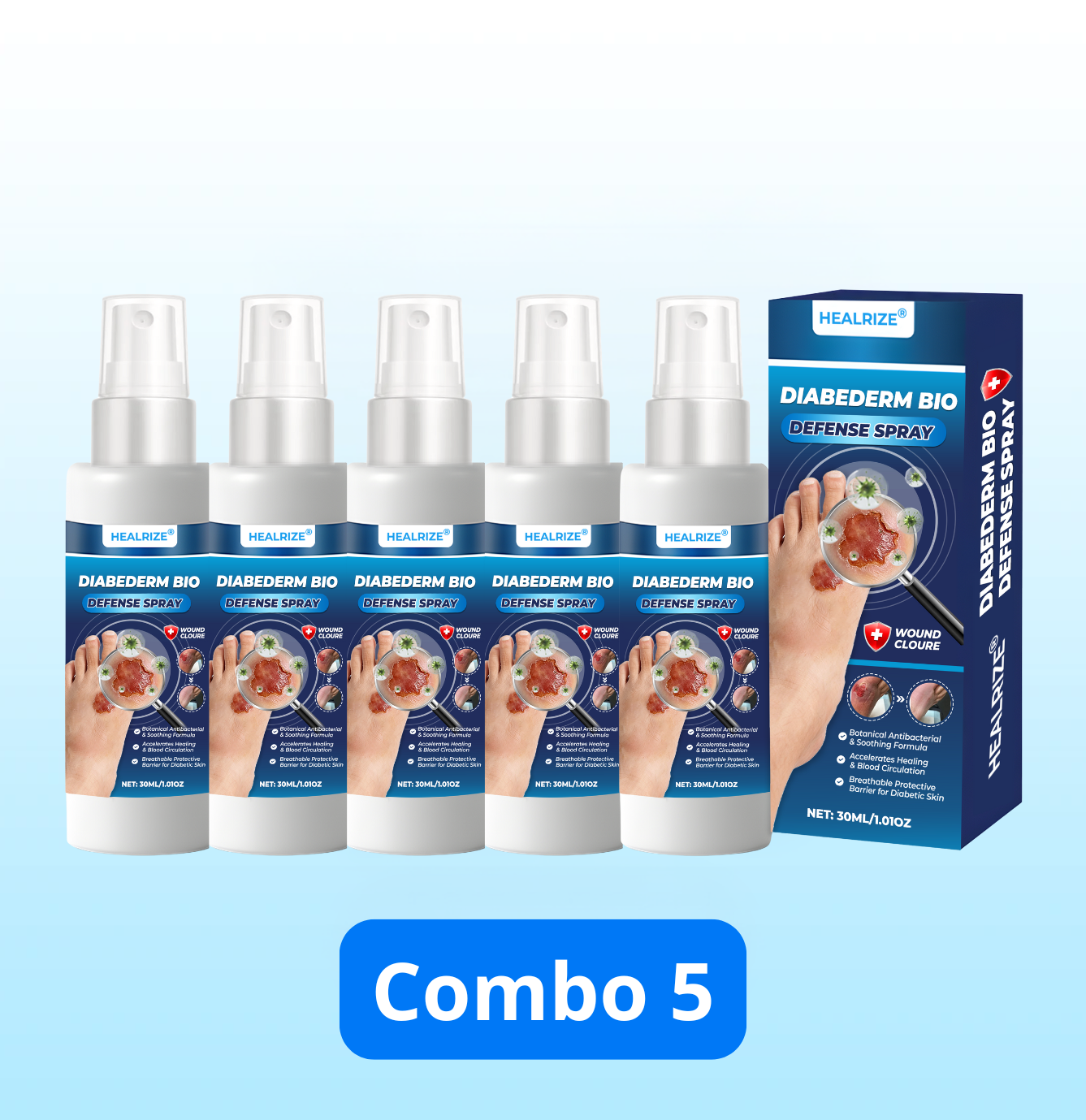HEALRIZE® DIABEDERM BIO-DEFENSE SPRAY (upsell Carol)