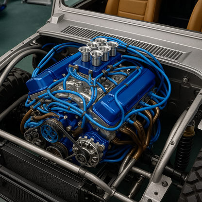 TLOPA® Gasoline V8 Mini Power Engine Kit