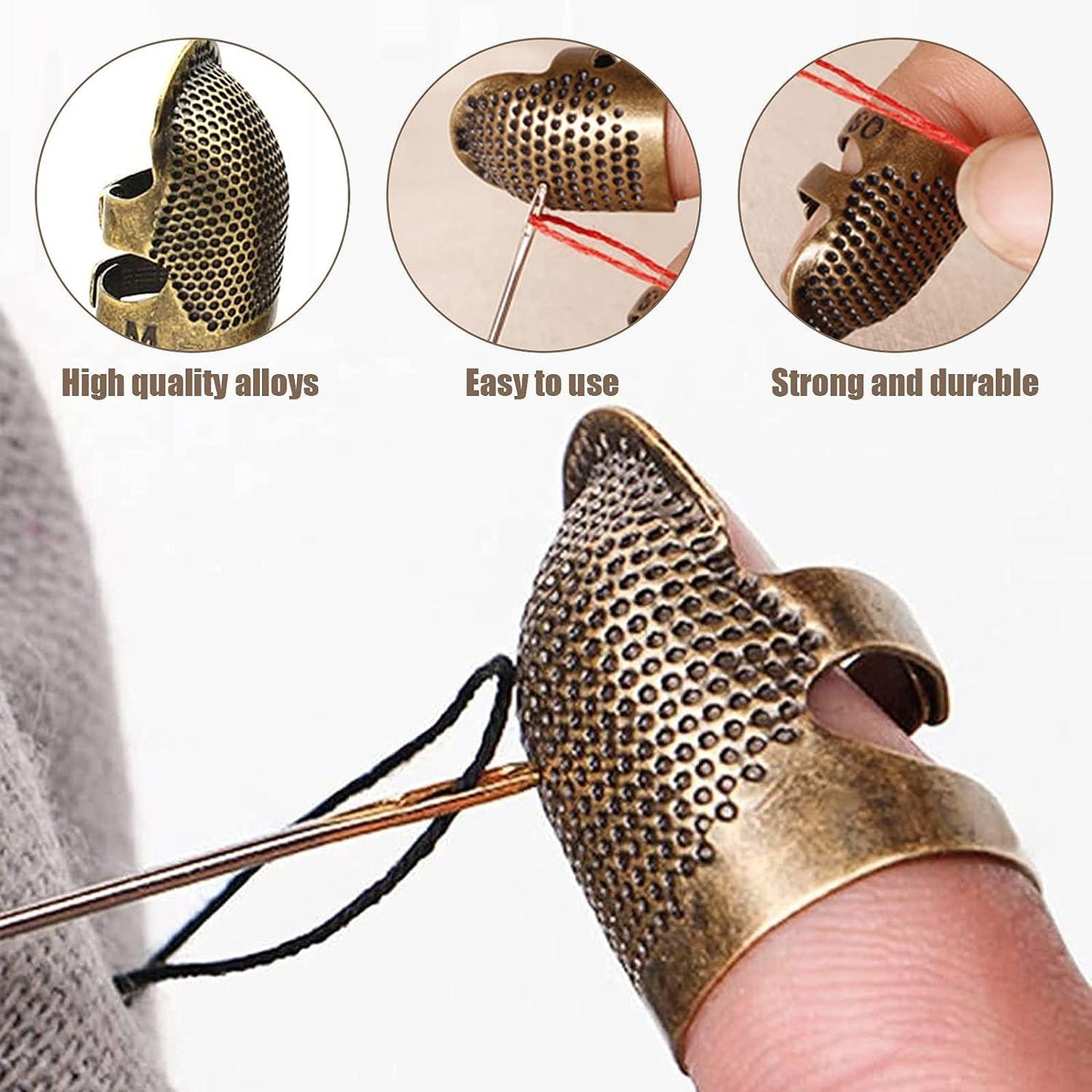 Trilumia® Premium Sewing Thimble
