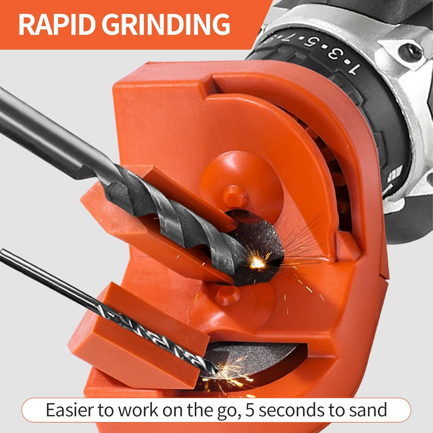 🔥FLASH SALE: 60% OFF + FREESHIPPING🔥TLOPA® Multipurpose Drill Bit Grinding Sharpener