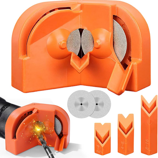🔥FLASH SALE: 60% OFF + FREESHIPPING🔥TLOPA® Multipurpose Drill Bit Grinding Sharpener