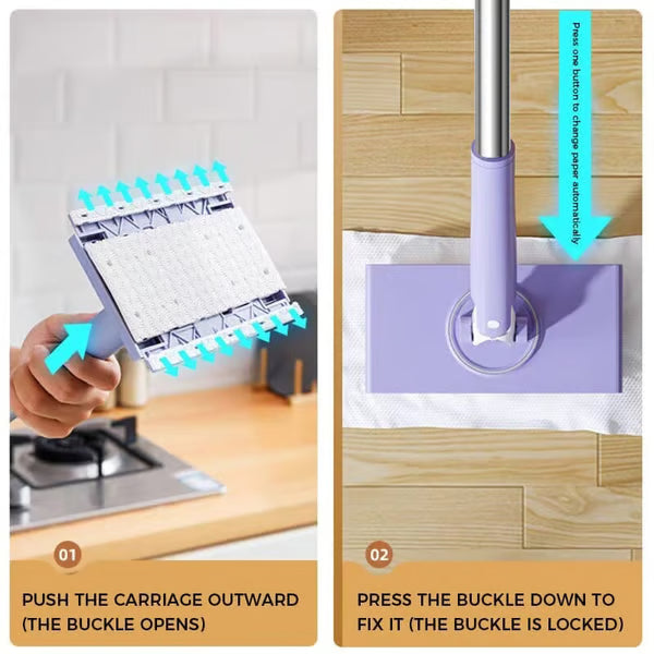🔥Last Day Promotion Offer 60% OFF🔥Cloth Changing Mini Mop