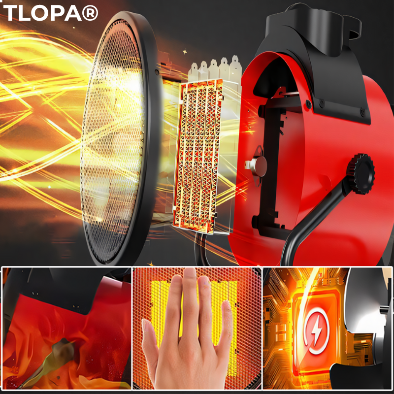 ⏰ EXCLUSIVE DEAL 50% OFF + FREE SHIPPING🔥 TLOPA® Powerful Portable Heating Cannon