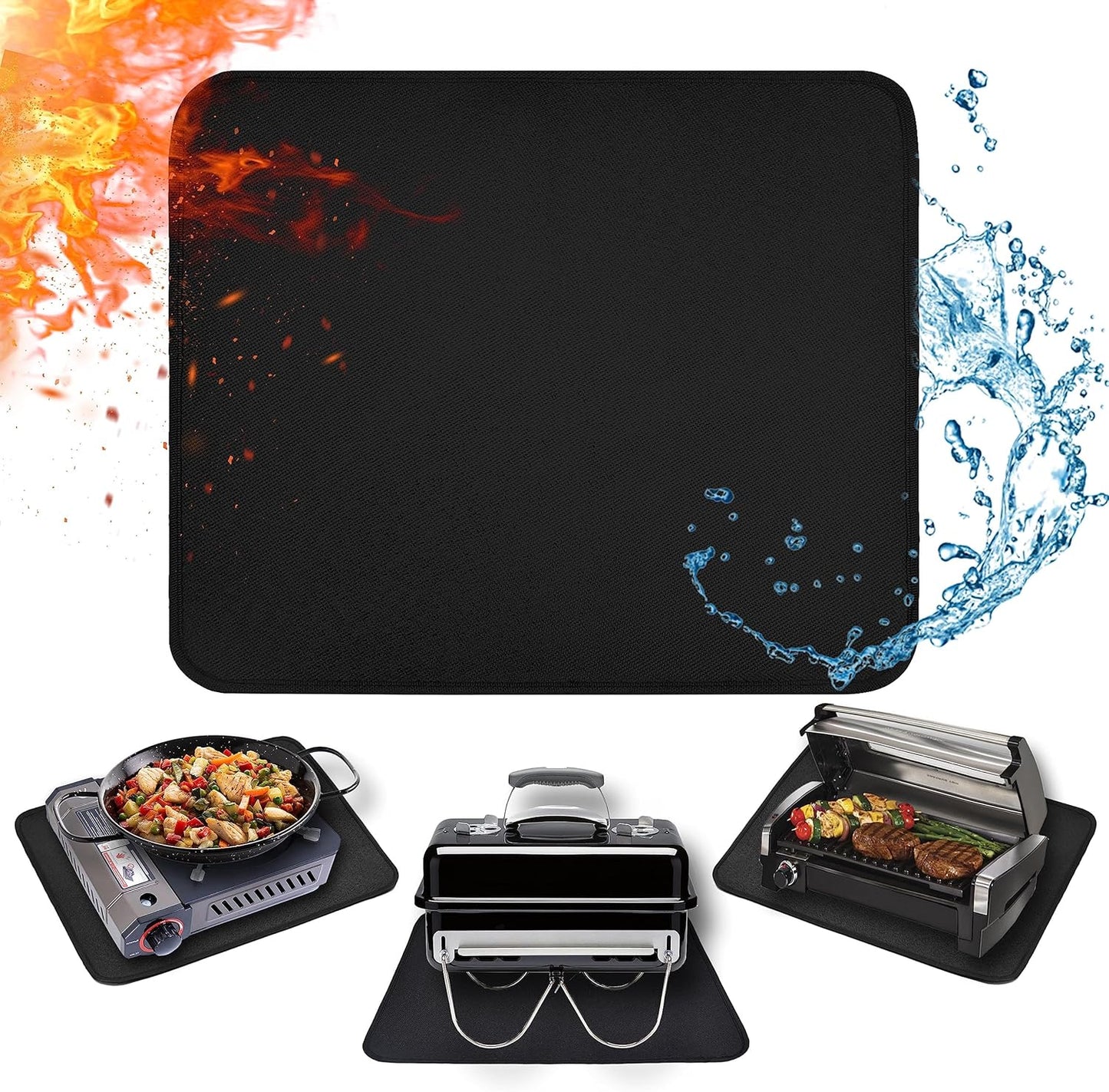 TLOPA® Heat Resistant Floor Mat for Portable Heater