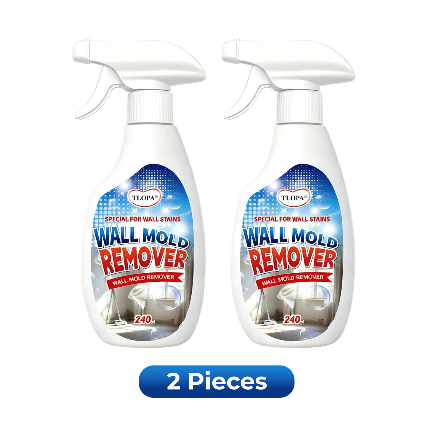 TLOPA® Fast Acting Anti-Mold Wall Cleaner Spray