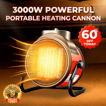 ⏰ EXCLUSIVE DEAL 60% OFF + FREE SHIPPING🔥 TLOPA® Powerful Portable Heating Cannon