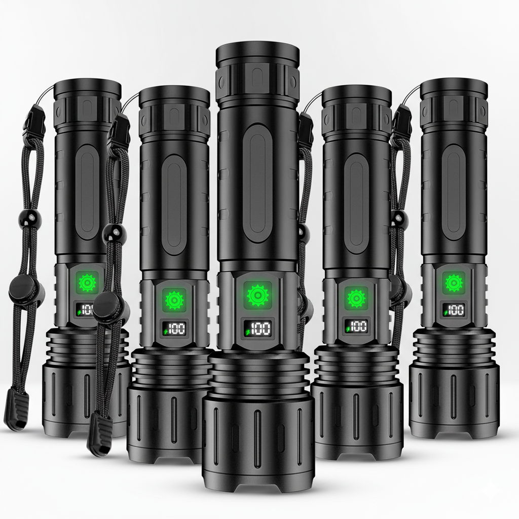 ⏰ EXCLUSIVE DEAL 60% OFF + FREE SHIPPING🔦 Billhol® 990000LM Super Bright Survival Flashlight for Every Adventure!