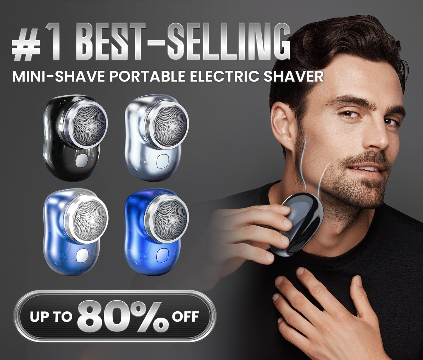 TLOPA® Mini-Shave Portable Electric Shaver 🔥 Don't Wait - Limited Stock Available!🚨⏰