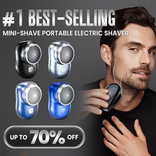 Billhol® Mini-Shave Portable Electric Shaver