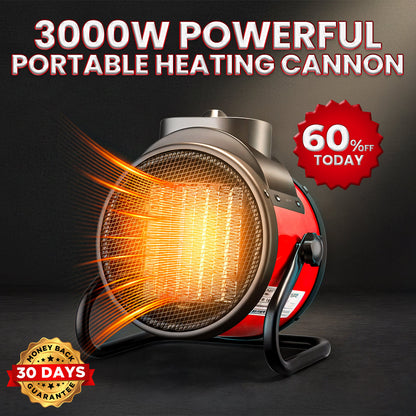 TLOPA® 3000W Powerful Portable Heating Cannon
