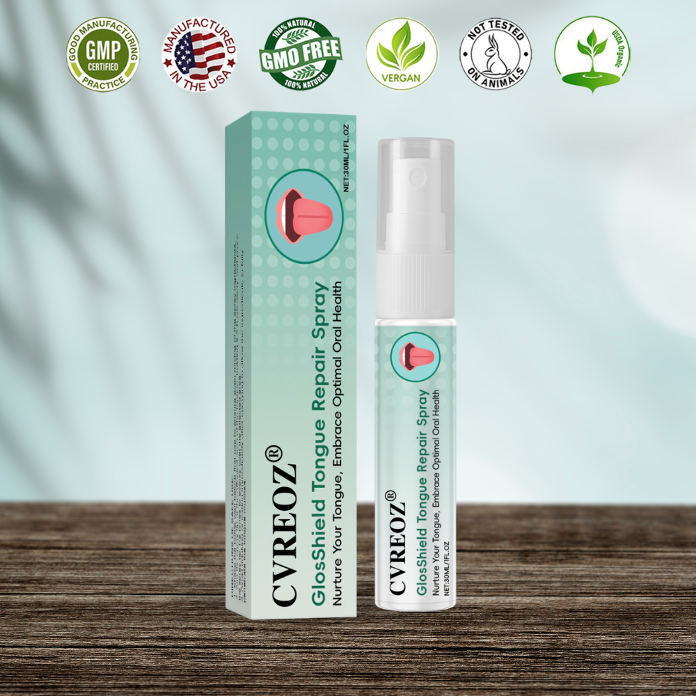 ⏰Last-Day Promotion: 60% OFF🔥CVREOZ® GlosShield Tongue Repair Spray👅