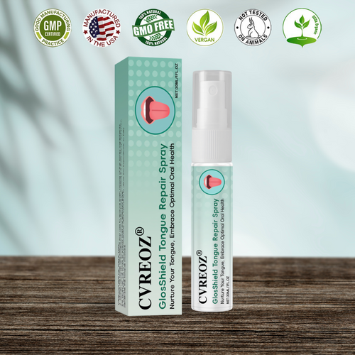 ⏰Last-Day Promotion: 60% OFF🔥CVREOZ® GlosShield Tongue Repair Spray👅