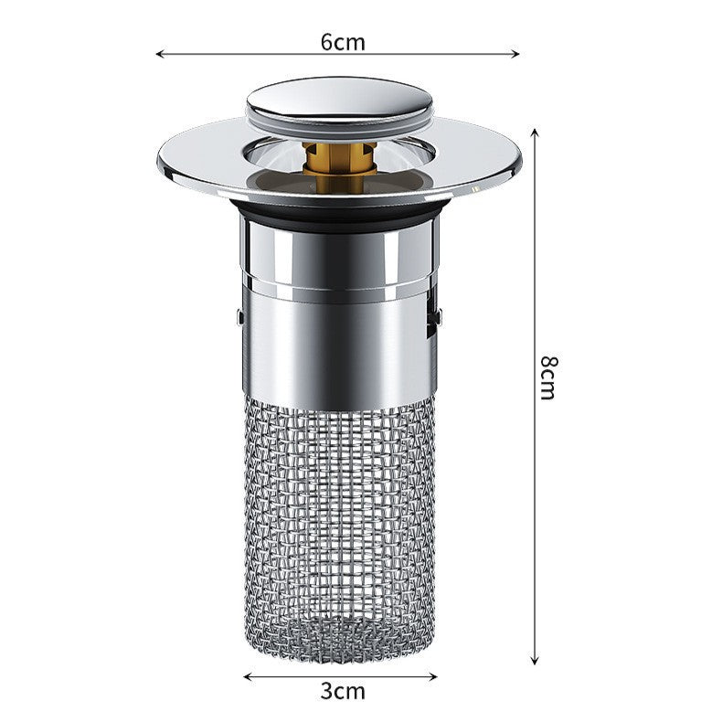 🔥HOT SALE: 60% OFF + FREESHIPPING🔥TLOPA® Stainless Steel Drain Filter