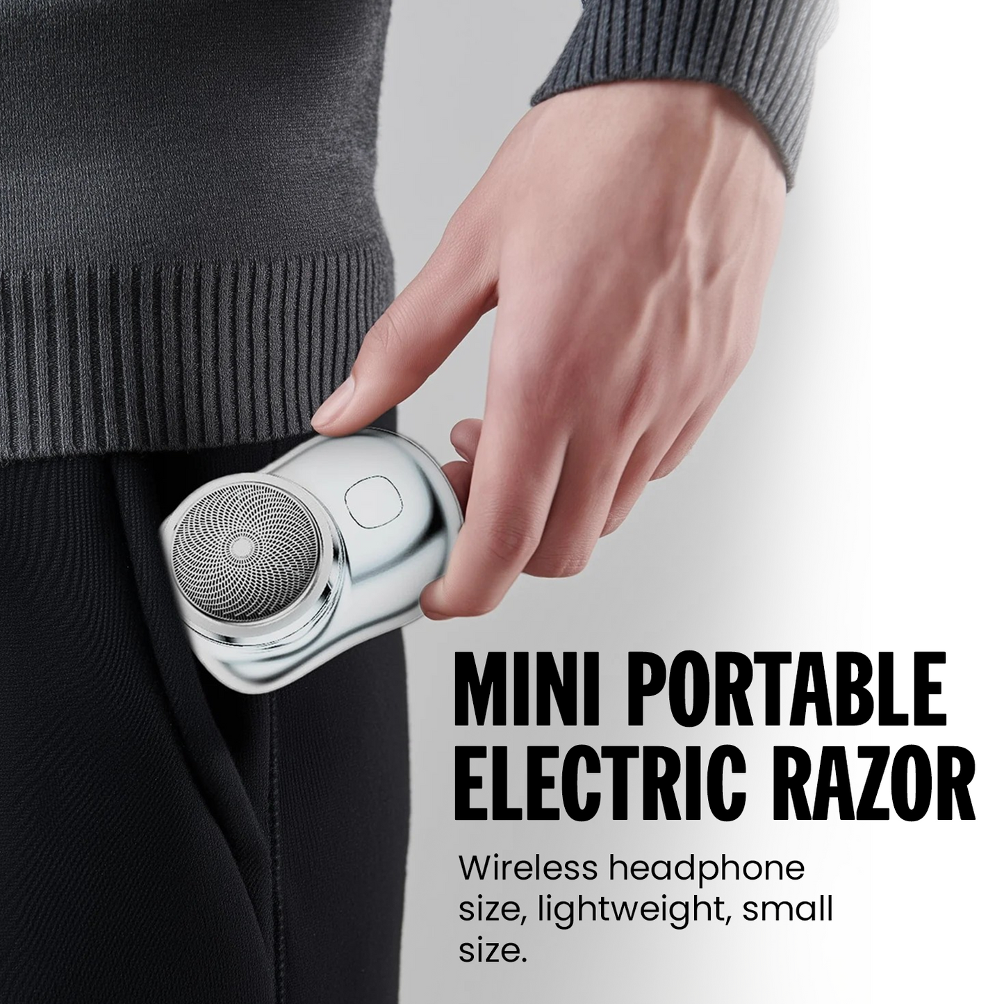Billhol® Mini-Shave Portable Electric Shaver