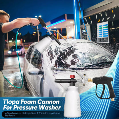 ⏰Last Day Promotion 80% SALE OFF 💥TLOPA® Foam Cannon Dual Connector Accessory