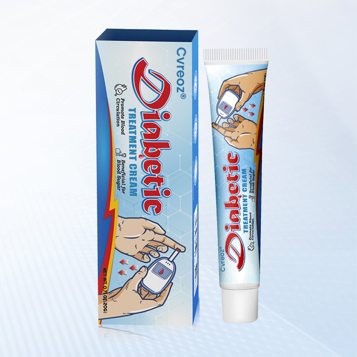 Last Day Promotion: 60% OFF⏰CVREOZ® VitaGluco Diabetes Treatment Cream