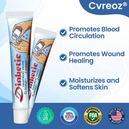 Last Day Promotion: 60% OFF⏰CVREOZ® VitaGluco Diabetes Treatment Cream