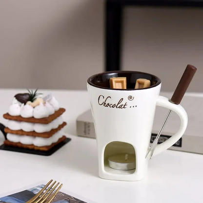 TLOPA® Multi-Functional Ceramic Fondue Mug