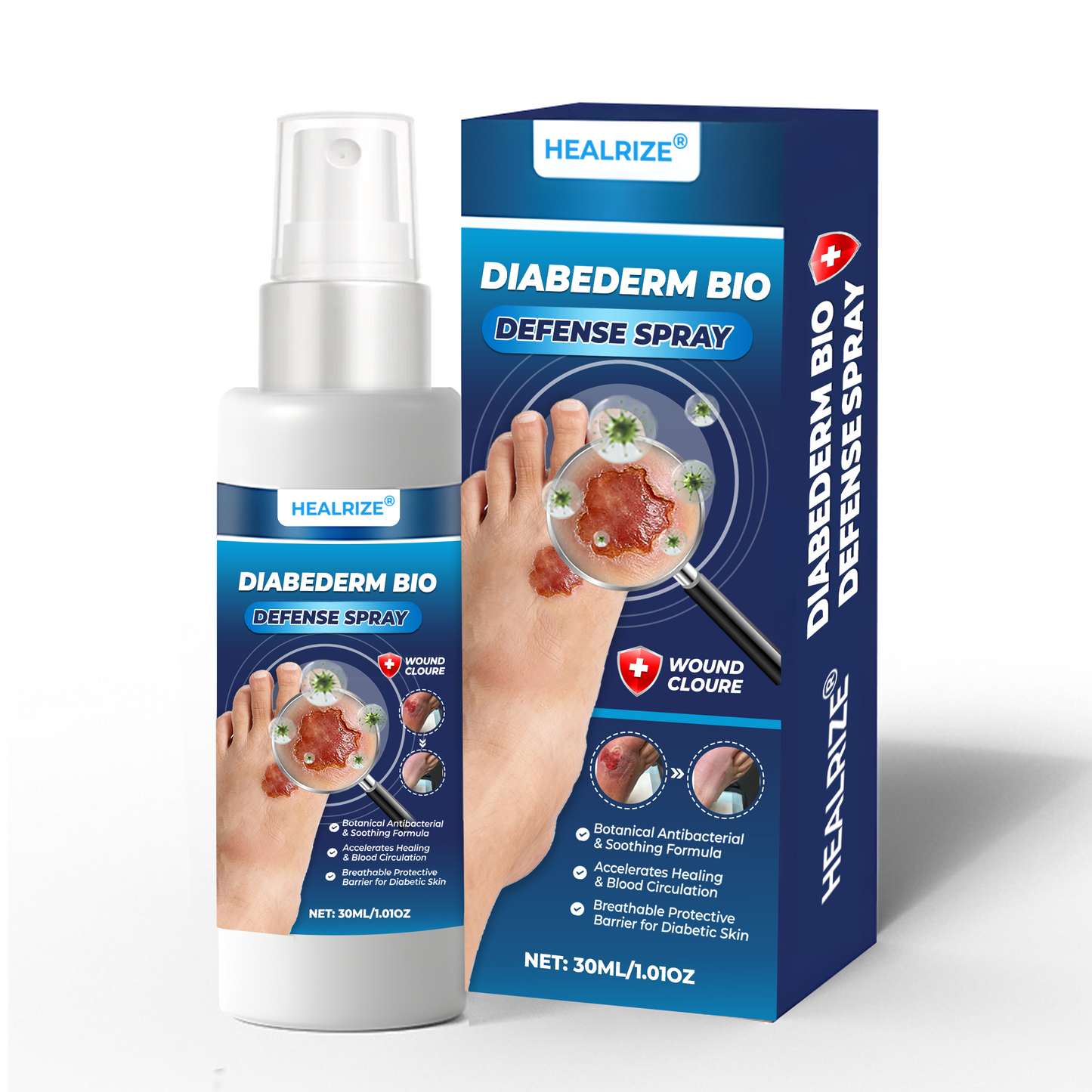 HEALRIZE® DIABEDERM BIO-DEFENSE SPRAY (upsell Carol)