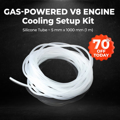 Gas-Powered V8 Engine Cooling Setup Kit