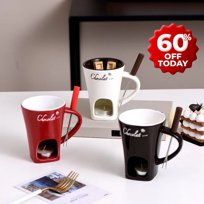 TLOPA® Multi-Functional Ceramic Fondue Mug