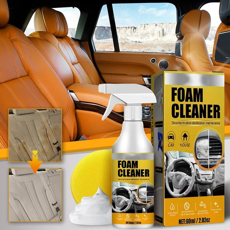 ⏰ Last Day Promotion: 80% OFF 🔥 Multi-Purpose Foam Cleaner